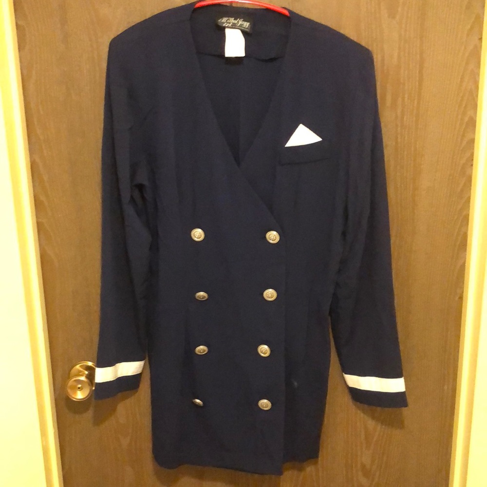 Vintage All That Jazz Made in the USA Women’s Double Breasted Blazer size 11/12